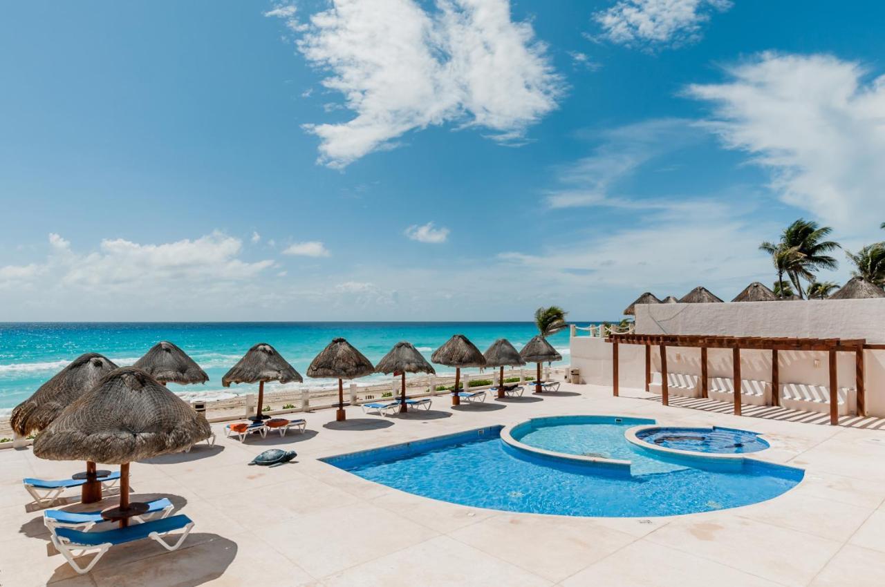 Hotelzone L17 Beach Access Cancun Bagian luar foto