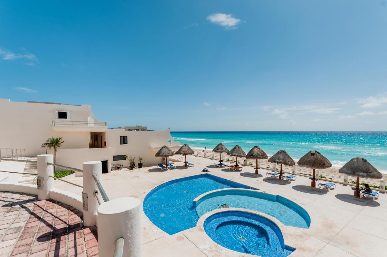 Hotelzone L17 Beach Access Cancun Bagian luar foto