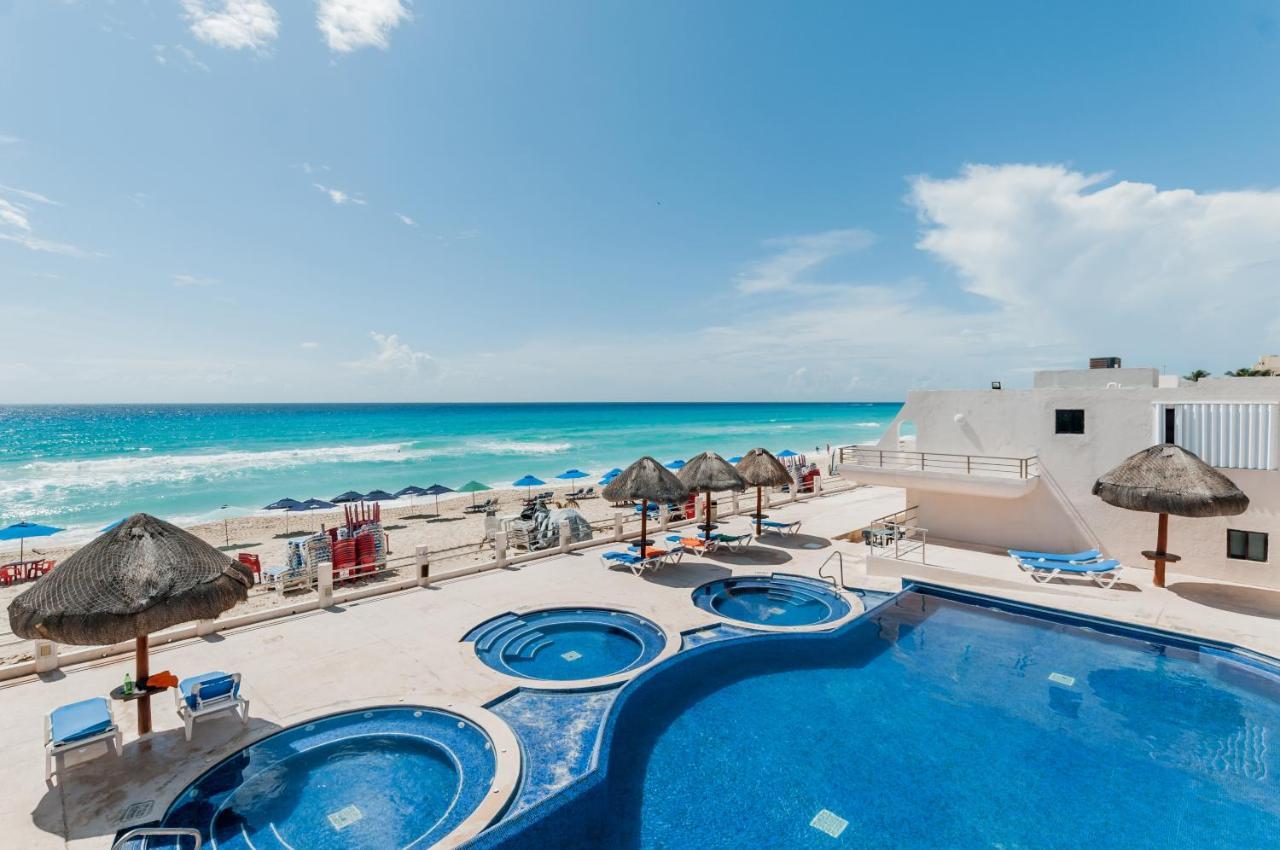 Hotelzone L17 Beach Access Cancun Bagian luar foto